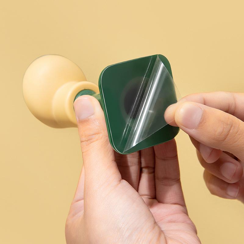 Houseeker Silent Silicone Anti-collision Door Stops Punch Free Safety Suction Stopper Toe Shoes Sticker Doorknob Mat