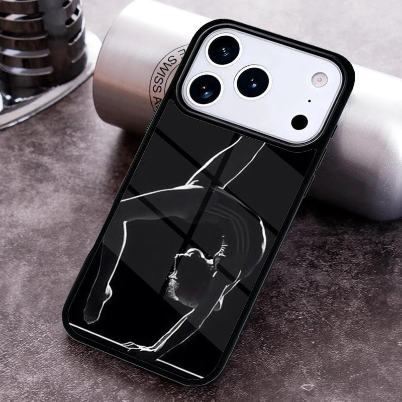 gymnastics silhouette Phone Case for iPhone 17 16 15 Pro Max Air 14 13 12 11 Plus Shockproof Cover