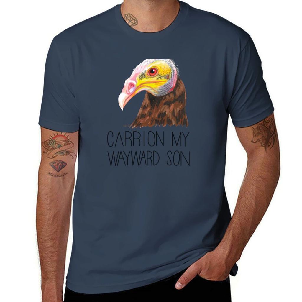 Carrion My Wayward Son (Lesser Yellowheaded Vulture Tshirt Breathable Workout Short Sleeve Top