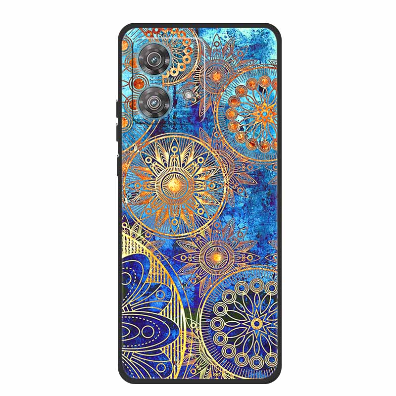 For Motorola Edge 40 Neo Case Animals TPU Soft Silicone Phone Cover for Moto Edge 40 Neo 5G Edge40 Neo Shockproof Wolf Fundas