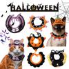 Halloween Pet Scarf Collar Bib Cat Dog Decoration Ghost Festival Hand Knitted Yarn Funny Dress Up Hat