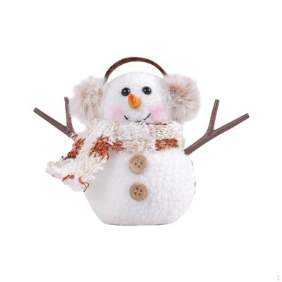 Christmas LED Snowman Light Decorative Lamp Desktop Ornaments Decorations Night Glowing