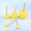 Children's Round Sponge Paint Brush Set for DIY and Early Education