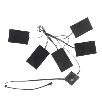 Kleidung Elektrische Heizkissen Verstellbare Faser Beheiztes Blatt Stück zum Heizen Kleidung Heizung