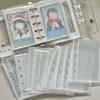 10Pcs Transparent Album Replacement Sheet, Durable PP Bag for Photo, Business Cards and Souvenirs, for Secure Storage