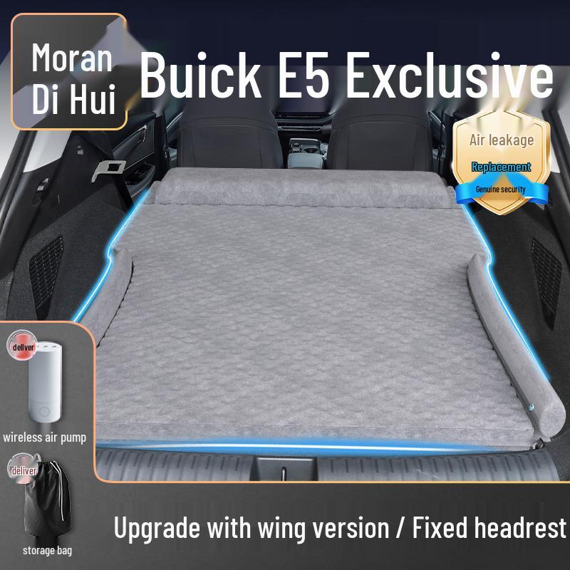 Buick E5 Inflatable Car Mattress - Trunk & Rear Seat Sleeping Essential