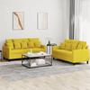 VidaXL Sofa Set with 2 Pcs Cushions, Sofas with Armrests and Backrest, Furniture Set, Living Room Furniture, 3201706