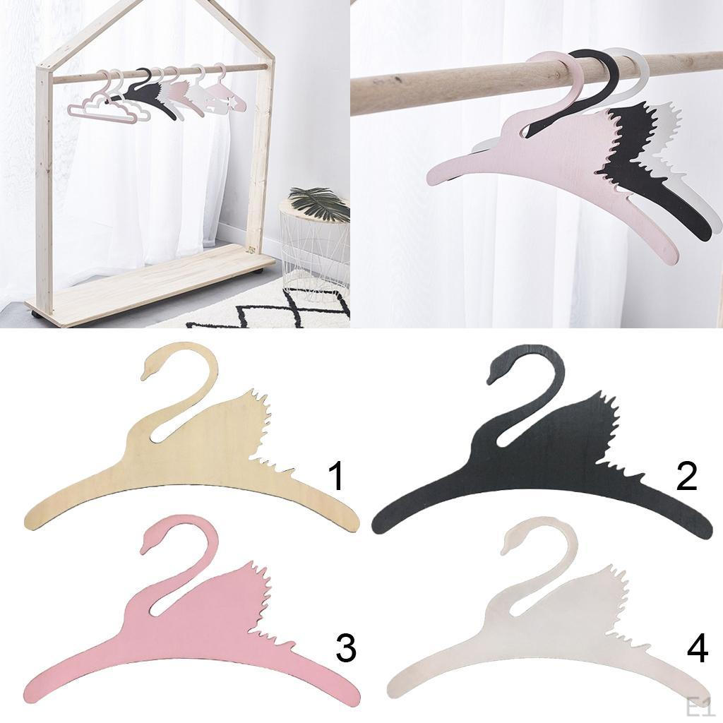 Heavy Duty Wood Clothes Coat Hanger Hook for Children baby