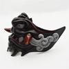 Devil Samurais Mask Half Face Mask Party Mask Halloween Cosplay Mask Masquerade Mask Japanese Mask for Carnivals