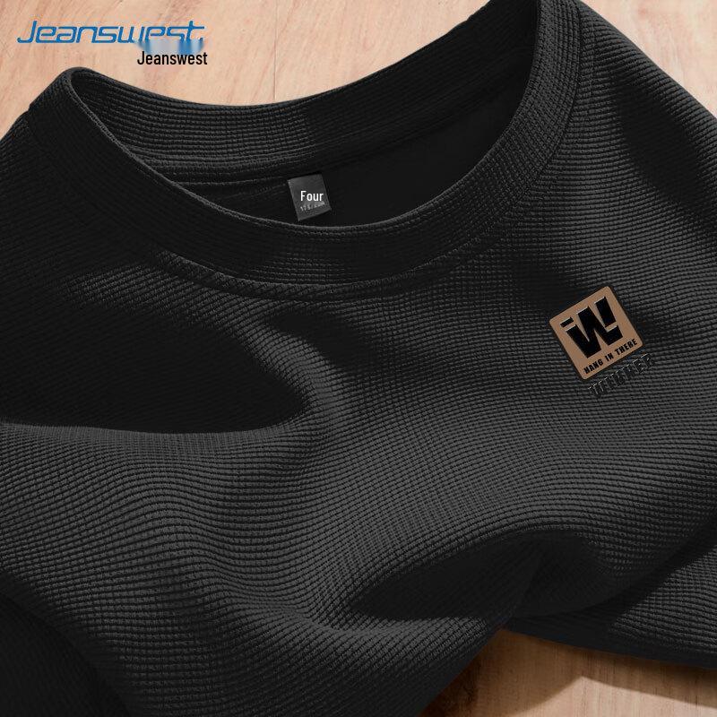 Jeanswest Men s Waffle Knit Long Sleeve T-Shirt 3XL