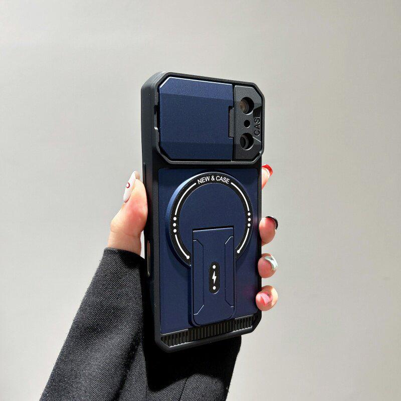 Magnetic Stand Case with Lens Protection for iPhone 17 Pro Max iPhone 17