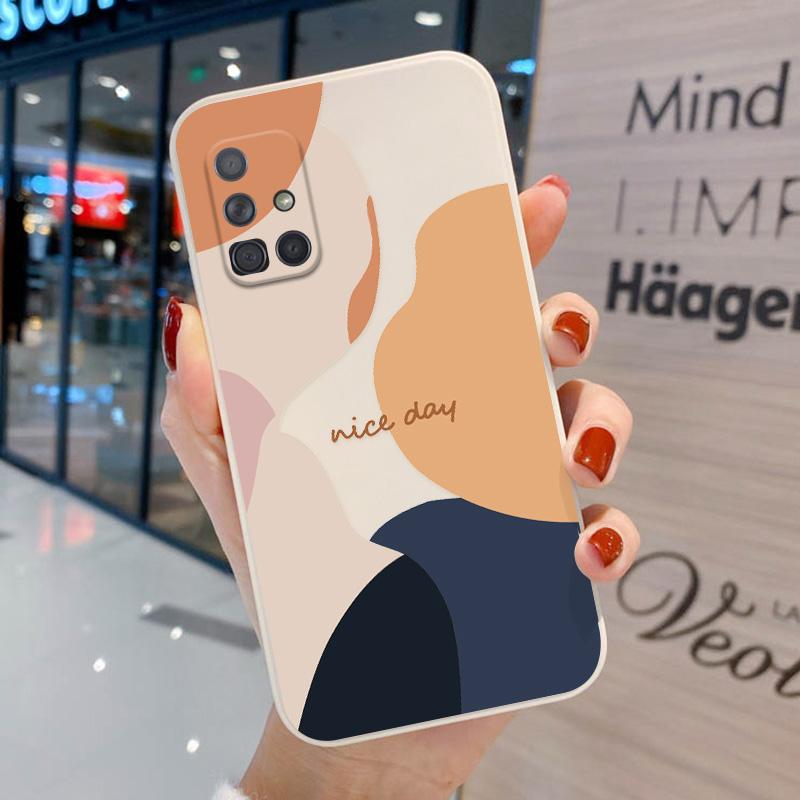 Pouzdro pro Samsung A51 A71 A32 A52 A50 A12 A31 A30S A50S A21S kryt Samsung Galaxy S21 S22 Ultra Plus Coque A 32 12 A52S A33 Etui