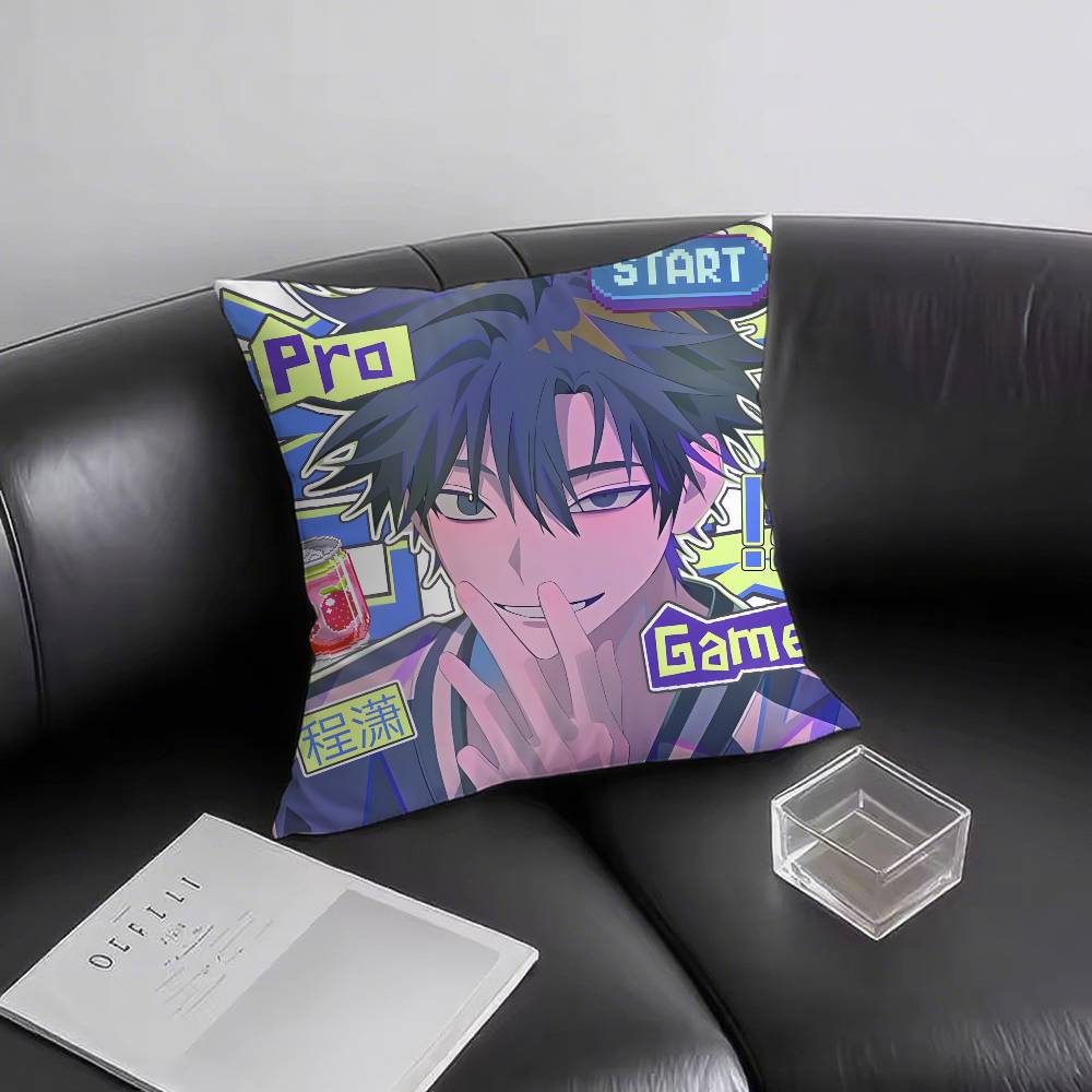 1pc Lu Guang Cheng Xiaoshi Pillow Case Fashion Square Pillowcase Bedroom Sofa Room Ins Decoration Leisure