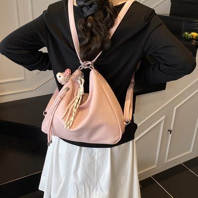 Fashion Large-capacity Double Shoulder Crossbody Tote Bag Women's  Summer New Casual Shoulder Bag