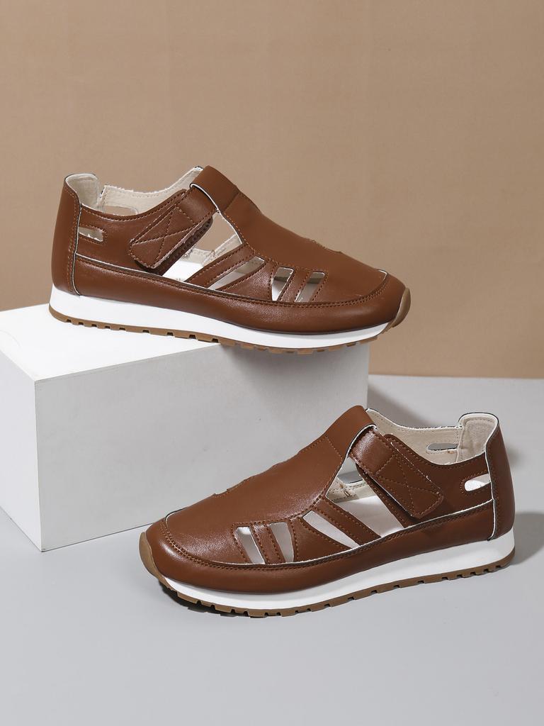Large size sports sandals 22 temperament beautiful trendy hollow breathable outer wear sports sandals