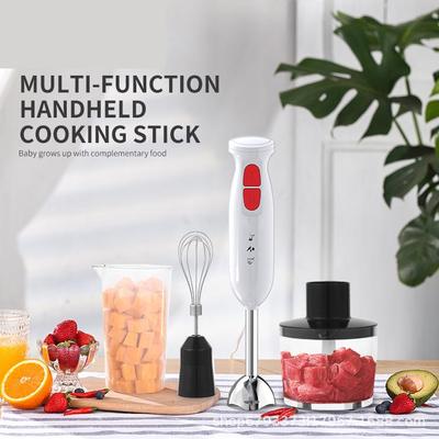 Dual-Voltage Baby Food Processor: 110V/220V Handheld Electric Mixer for Home Use