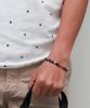 Blancier Earth Harmony Bm257B1213 Volcanic Stone Natural Gemstone Men'S Bracelet