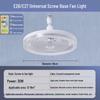Nordic E27 Remote Control Fan Chandelier with Universal Mesh Cover