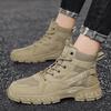 Martin Boots Men's Shoes Winter High-top British Style Retro Medium-top Tooling Boots Outdoor Sports Mountaineering Desert Combat Boots