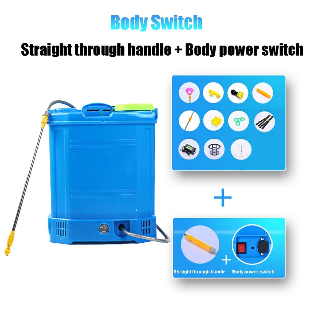 220V Electric Sprayer Intelligent Agricultural Pesticide Dispenser Garden Equipment Rechargeable Lead Acid Battery 20L