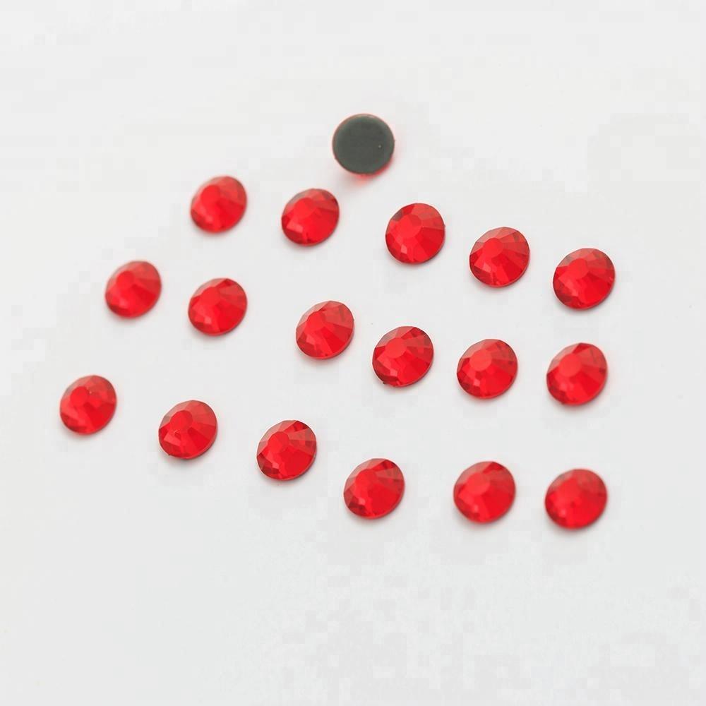 Factory Over 175 Colors German Intensive Glue Hotfix Stone SS20 Glass Hot Fix Rhinestones for Wedding Dress