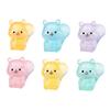 Micro-Landscape Simulation Glow-In-The-Dark Little Squirrel Diy Handmade Doll House Home Decoration Handicraft Small Ornaments