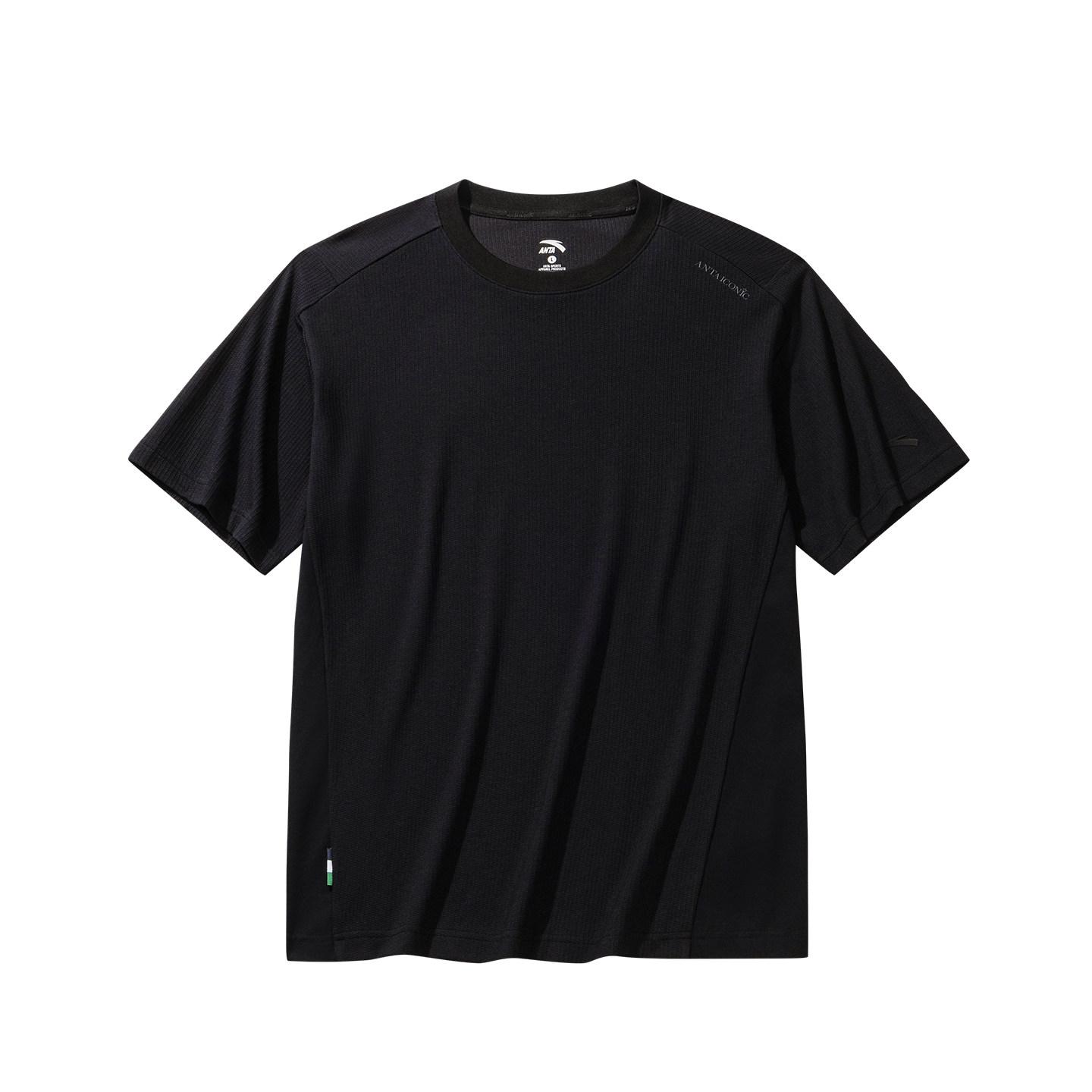 Anta Casual Simple Soft Breathable Versatile Short Sleeve T-Shirt Men tops 152628129-2 2XL