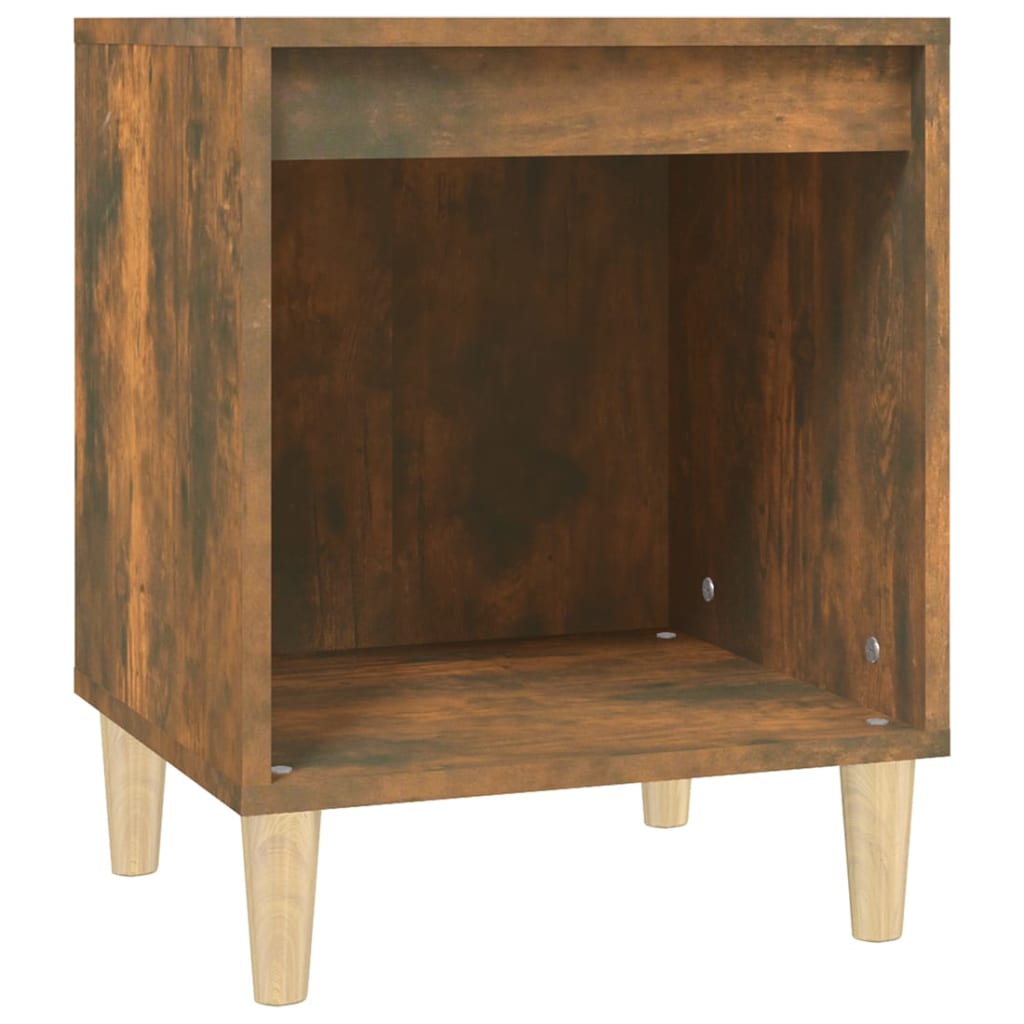 Nightstands 2 pcs Smoked Oak 40 x 35 x 50 cm