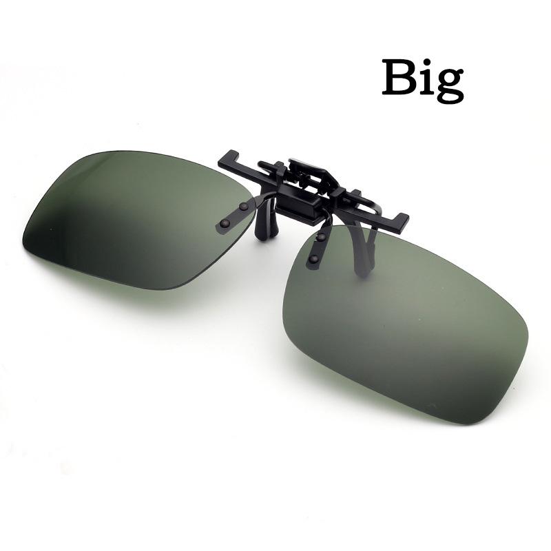 Sunglasses Clips for Men and Women Drivers Night Vision Goggles Sunglasses Clips Can Be Turned Up Glasses Clip