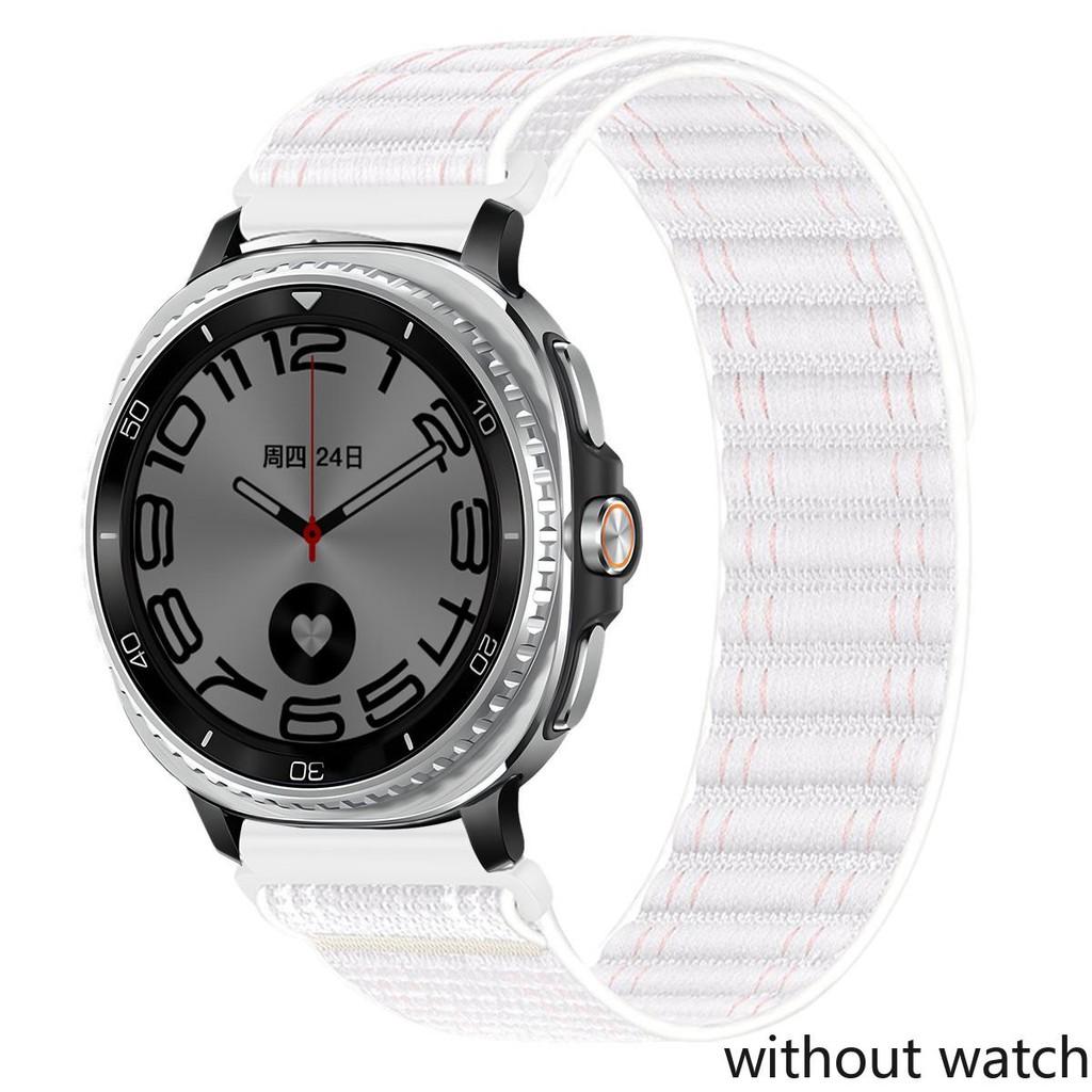 Nylon Strap For Samsung Galaxy Watch 8/8 Classic 40mm 44mm 46mm Bracelet Correa For Galaxy Watch 7Ultra-Ultra 2025 47mm Band