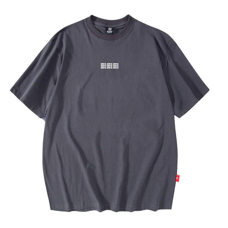 Guochao Brand Daisy Printing Short-Sleeved T-Shirt For Men And Women Couples Oversize Street Half-Sleeved Ins Tide