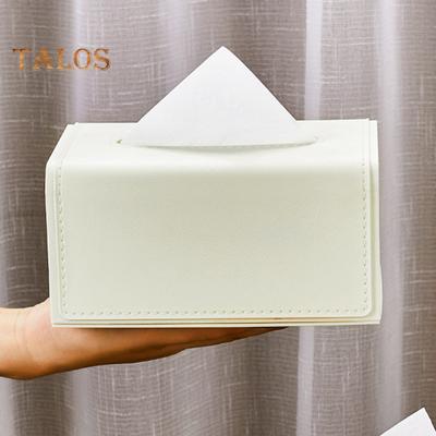Tissue Box Cover Holder Large Capacity Waterproof Easy To Clean Disposable Paper Hand Towels Storage Holder