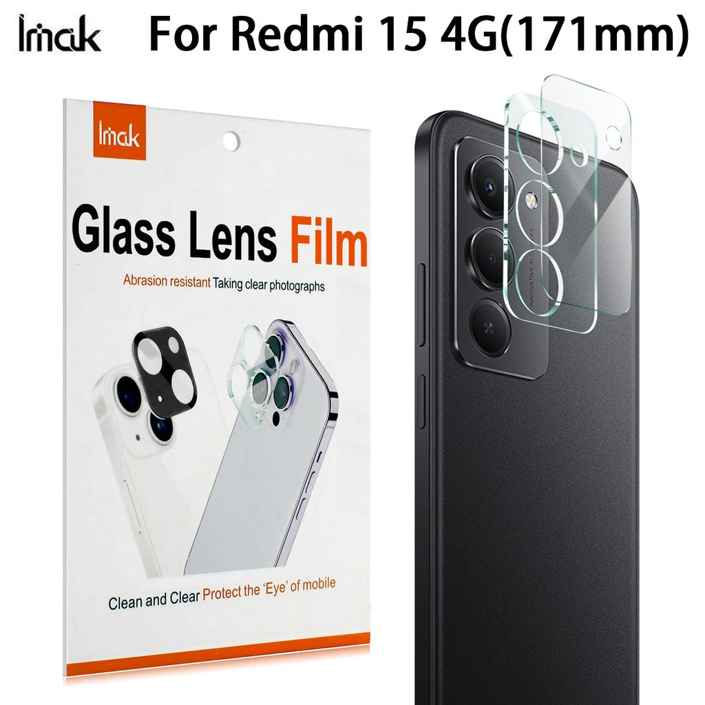 For Redmi 15 4G (171mm) Glass IMAK High Definition Integrated Glass Lens Film