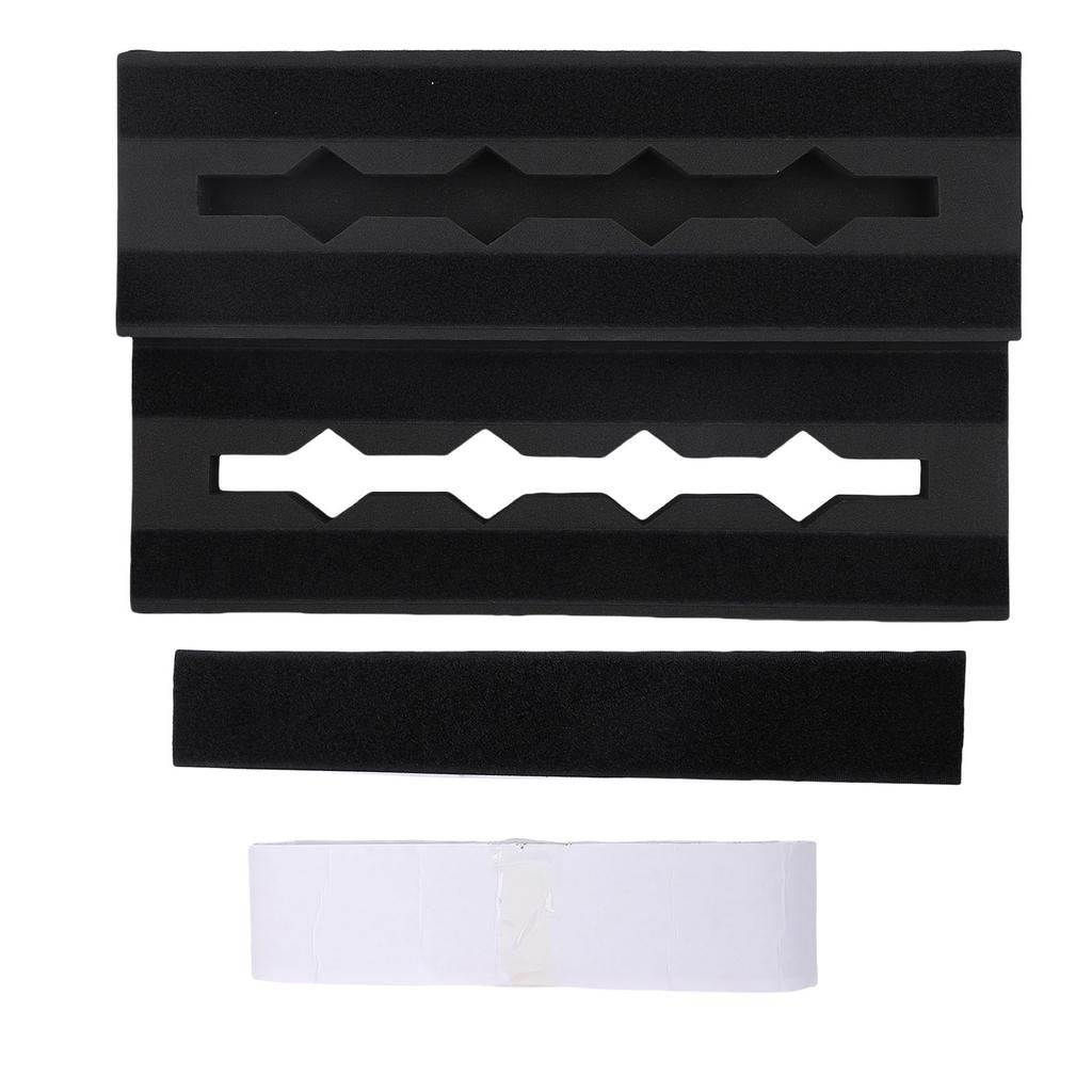 Gitarren-Pedalboard EVA Rutschfest Tragbar Modular Gitarren-Effektpedalboard Halterung für 6 bis 10 Effektpedale