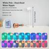 16 Colors Water Ripple Lamp 360° Rotation Button Control Sunset Lamp 36v Internet Famous Dual-Head Design Bedroom Light