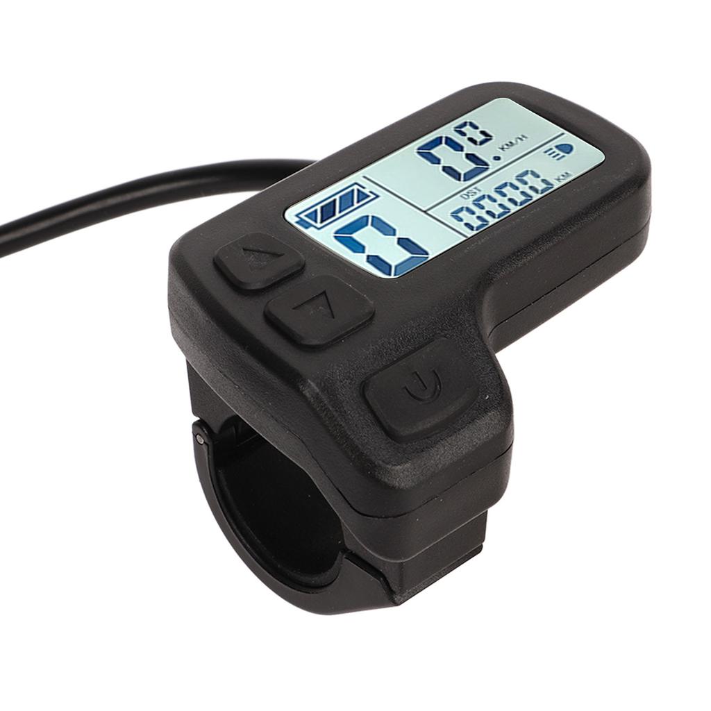 Electric Bicycle LCD Display 24V 36V 48V Universal SM Connector Speed Control Meter for Electric Bike
