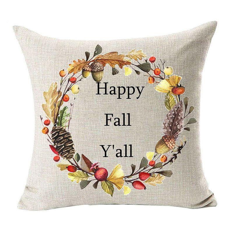 Wunderschöner Halloween-Kürbis-Kissenbezug mit elegantem verdecktem Reißverschluss