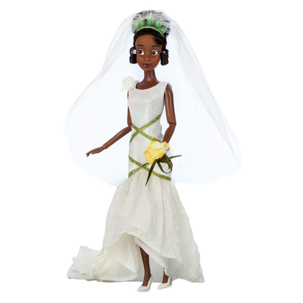 Tiana and Naveen Wedding Doll Set – The Princess and the Frog.