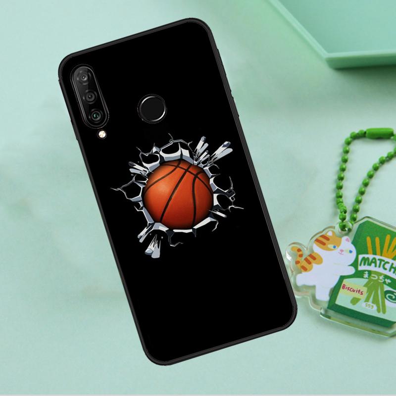 Basketball Ball For Huawei Nova 8i 11i 12i 12s 9 10 SE Y90 Y60 Y70 Y72 Y61 Y91 P20 P30 P40 Lite P60 Pro Case
