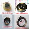 Width 19mm Spiral Flat Wire Coil Large Size Scroll Spring Constant Force Springs 0.3mm Thickness*19mm Width*5300mm Length
