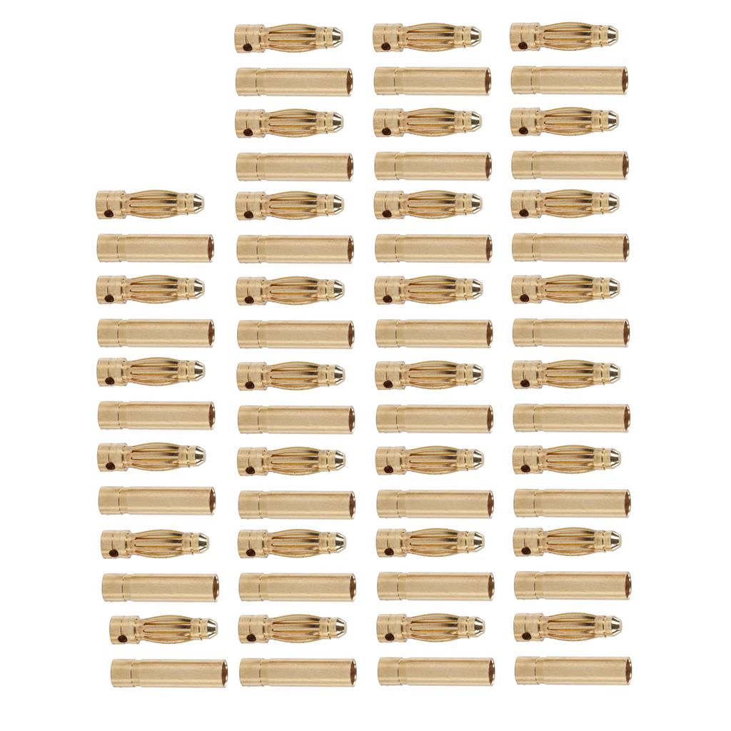 30 Pairs Battery Connector Plug Gold Plated for RC Lithium Batteries Device Electric Motor
