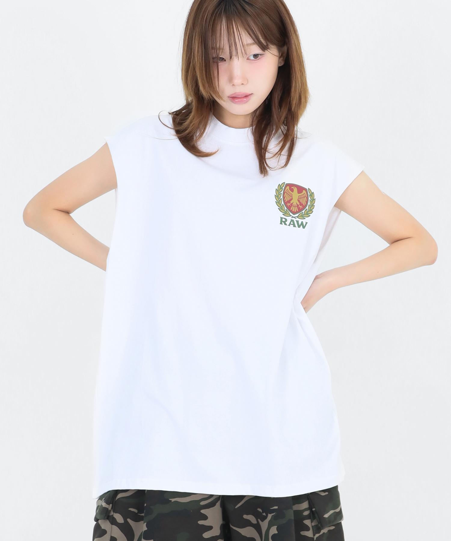 Row Lab Eagle Cutoff Sleeveless - White M