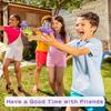 Foam Disc Launcher Flying Disc Handheld Shooting Game Outdoor Backyard Toy for Kids Birthday Gifts School Class Prizes
