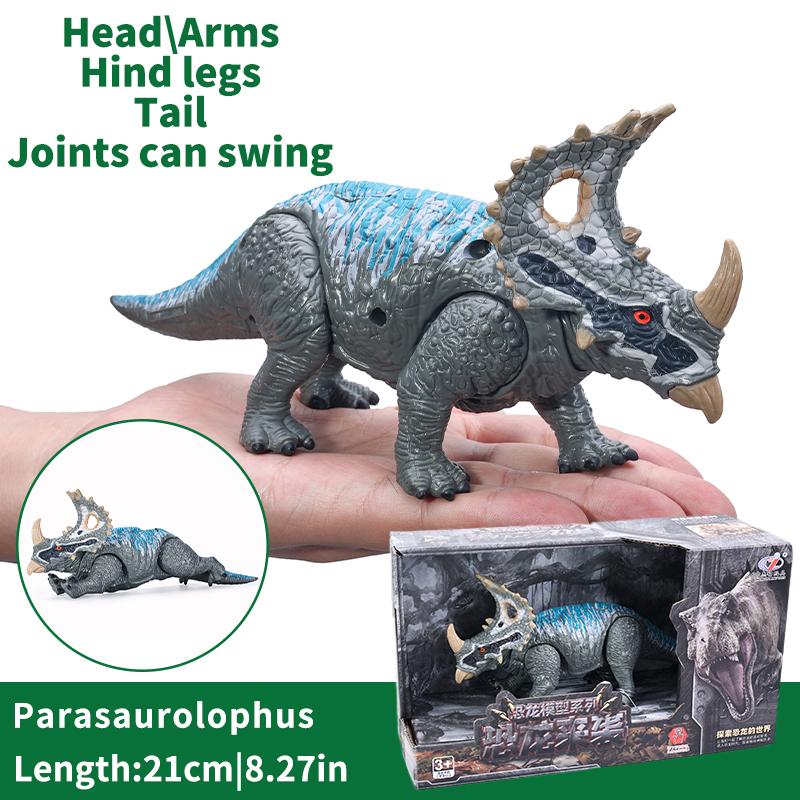 Modello di dinosauro Giurassico Tyrannosaurus rex giocattolo Action figure Trasformabile Triceratopo regalo per bambini