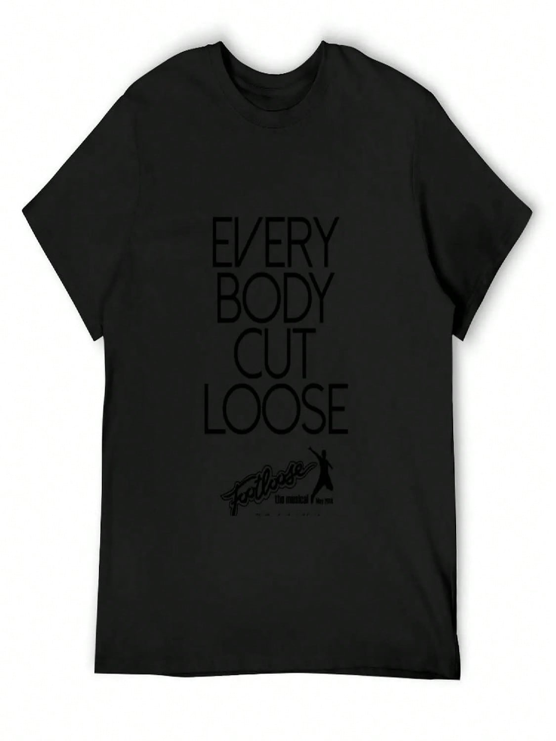 Footloose - Everybody Cut Loose T-Shirt Graphic Shirts Anime T-Shirt Funny Shirt Cotton unisex T Shirts Top Quality S разноцветный