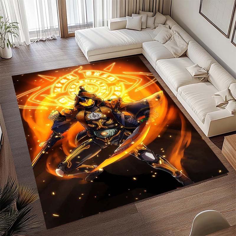 NewMasked Rider themed rugs are suitable for living rooms, bedrooms, sofas, doormats, and as non-slip rugs for children.1