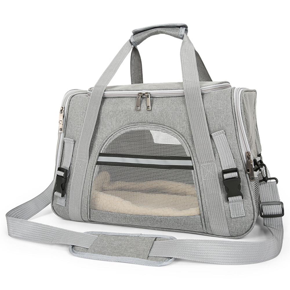 

Portable Pet Carrier Shoulder Bag Breathable Oxford Cloth Travel Handbag for Cats Dogs Gift A