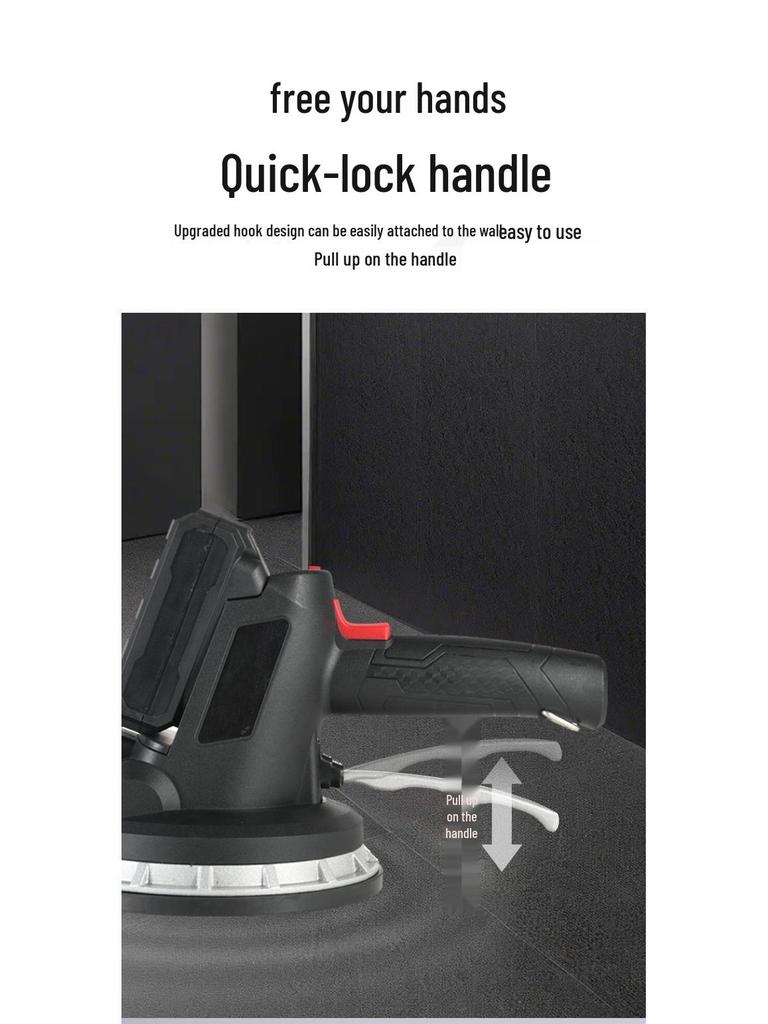 High-Power Lithium Battery Tile Leveling and Vibration Paving Tool for Walls and Floors