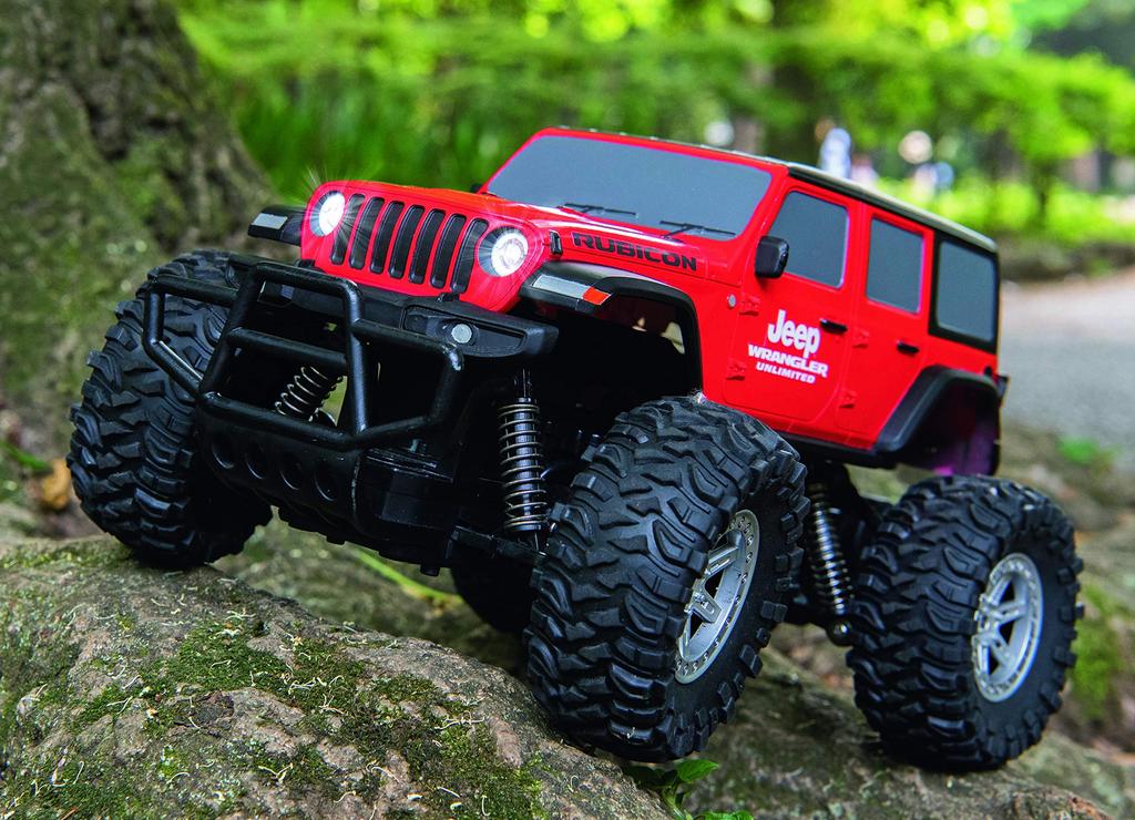 JOEZEN DIRTMAX Scale Radio Control Jeep Wrangler Rubicon 1/18 JRVT082-RD