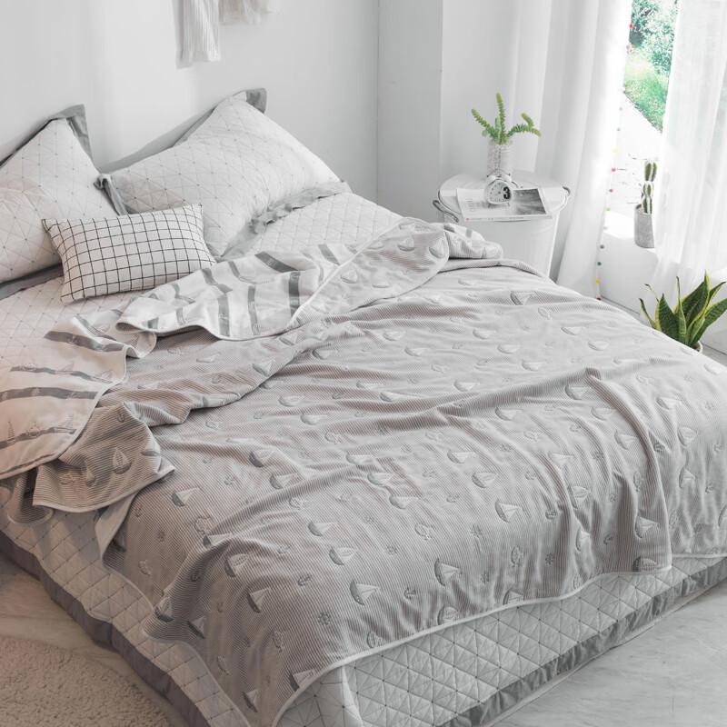 Grace Six-Layer Gauze Jacquard Towel Blanket 200*230cm